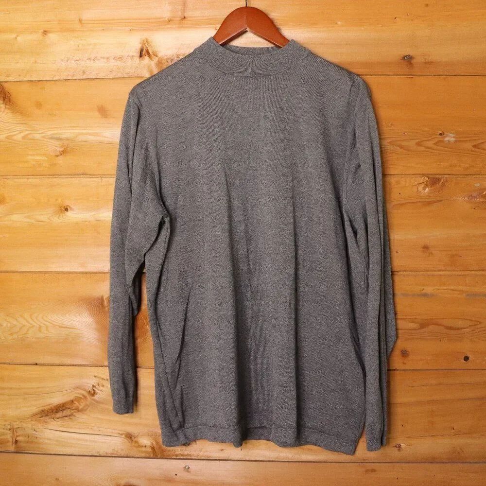 Vittorio Roccheti | Mock neck Long Sleeve Sweater Medium